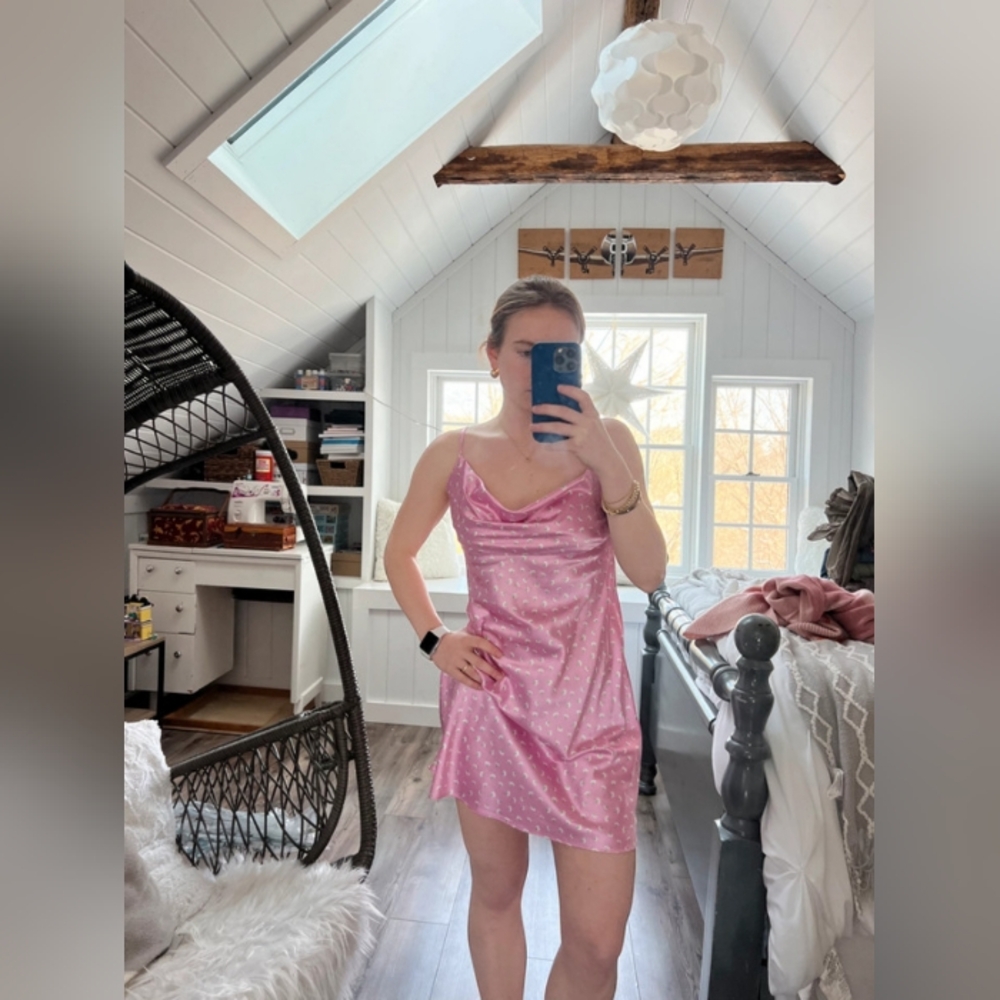 Pink Celebrity Pink Mini Dress, S